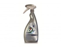 Nettoyant inox spray 750 ml Formule Pro Cif
